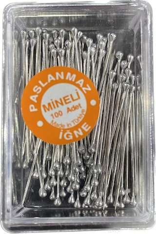 Toplu İğne Gümüş Başlı Paslanmaz