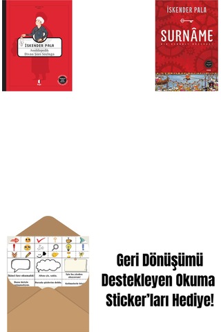 Ansikolopedik Divân Şiiri Sözlüğü Ciltli + Surnâme - Bir Osmanlı Mâcerası + Okuma Sticker'ları