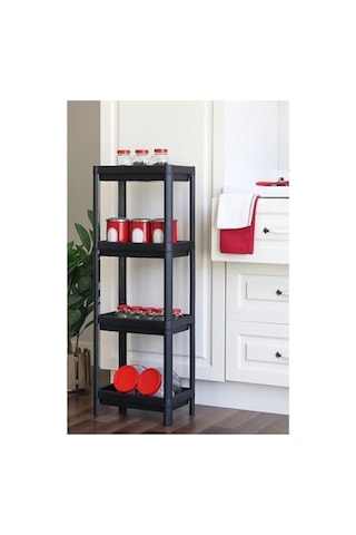 4 Katlı Plastik Organizer, Kolay Montaj Ve Kullanım İçin Aahşap