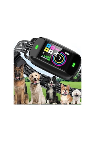 Teltree Köpek Uyandırıcı Cihazı Akıllı Ses Tanıma Su Geçirmez Titreşimli Köpek Eğitimi Kolye Bc4vs