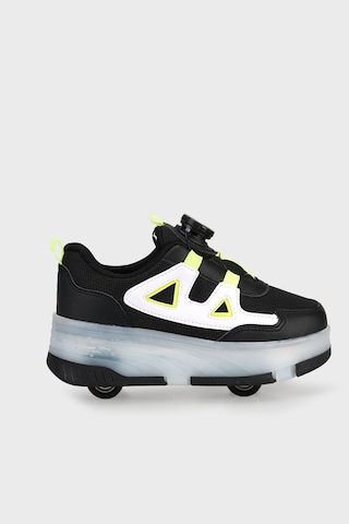 Buckhead Patrick Roller Patenli Sneaker Ayakkabı Erkek Çocuk Ayakkabı Buck4497 Siyah