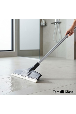 Lexroo Premium 40 Cm Sapsız Yersil Silgeç Çekpas Profesyonel Yer Temizlik Aparatı Cam Çekçek Çok Renkli