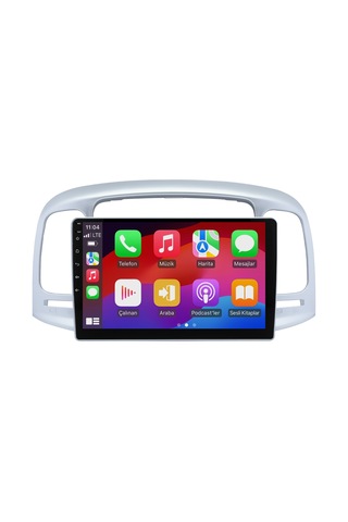 Hyundai Accent Era Android Multimedya Sistemi 2006-2012 8gb Ram, 64gb Hafıza, Bluetooth, Carplay & Android Auto Kamera 9"