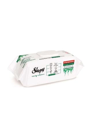 Sleepy Easy Clean Beyaz Sabun Katkılı Yüzey Temizlik Islak Havlusu - 100'lü 5 Paket Tekli
