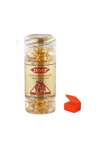 Dmp Omega 3 Balık Yağı 1000 Mg 200 Softgel Hap Kutusu