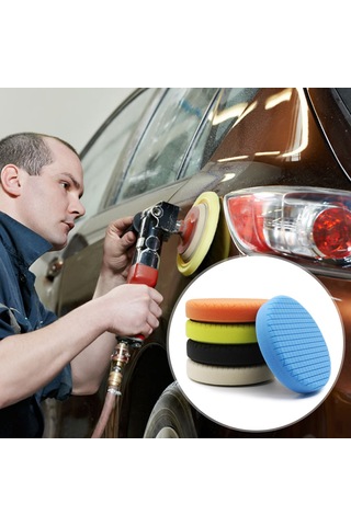 Yifomall 5'li Araba Cila Pedi Seti - 6,5 İnç Otomobil Ve Yatlar İçin Parlatma & Çizik Giderme
