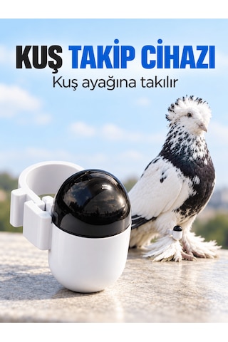 Gözcü Mobil Kuş Güvercin Takip Cihazı Ip67 Su Geçirmez Bileğe Takılır 2 Gram Geçmiş Konum Android Apple iOS Uyumlu   Alan Dışında Bildirim Bildirim Akıllı Takip Bilekliği 1