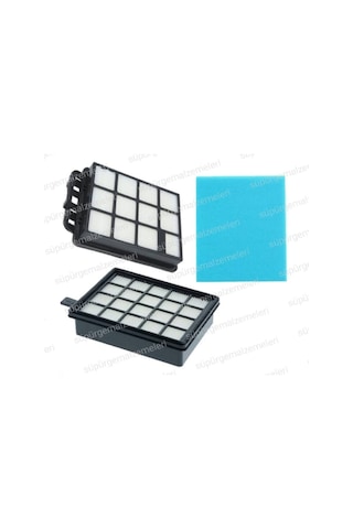 Arçelik Uyumlu S 7534A Hepa Filtre Seti + 1 Adet Sünger