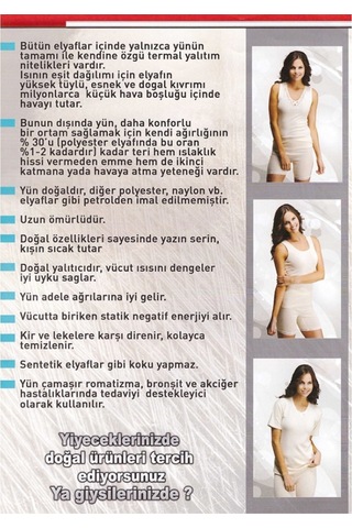 Hasyün Erkek Yün Uzun Kol Üst Içlik 102