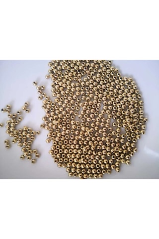 4 Mm Gold Renk Plastik Boncuk 25 Gr 660- 680 Adet 4 Mm Gold Renk Plastik Boncuk 25 Gr 660- 680 Adet