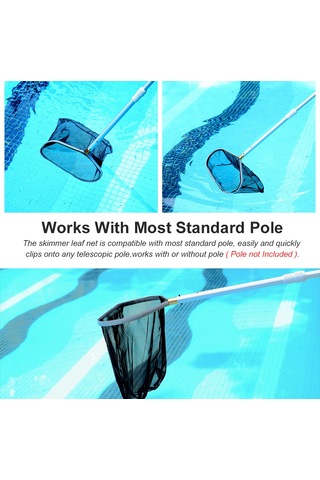 Singree Profesyonel Derin Ağlı Alüminyum Havuz Yaprak Toplama Filesi - Hızlı Ve Kolay Temizlik