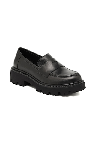 Nero Black Sneaker Günlük Kadın 25k11516 Vergelio Skin Bej