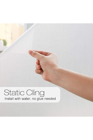 2 Metre X 60 Cm. Uv Engelleyici Buzlu Cam Filmi