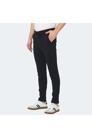 Slazenger BLAZEWAY Erkek Cepli Dar Paça Siyah Eşofman Altı