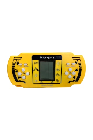 Brick Gamers Tetris Oyun Konsolu 158a-38 Sarı, Mavi