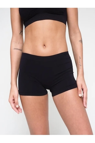 Mistirik Moncorno Model Iz Yapmayan Sıkılaştırıcı Comfort Seamless Spor Boxer Siyah Renk Siyah