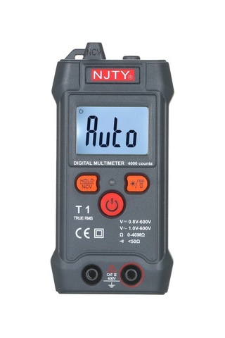 Agoodshop Avuç Içi Boyutunda Lcd Dijital Multimetre Otomatik