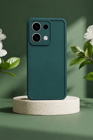Mi Redmi Note 13 Uyumlu Kamera Çıkıntılı Mat Silikon Telefon Kılıfı Resimdeki