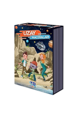 Uzay Maceraları 3. Ve 4.sınıf 8 Kitap Kutulu Okuma Seti