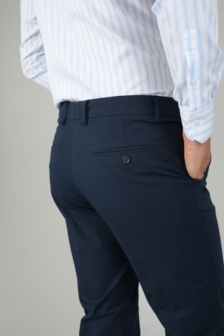 Bisse Lacivert Pamuk 4 Cepli Pilesiz Erkek Pantolon Pns24y24108 D39 Lacivert