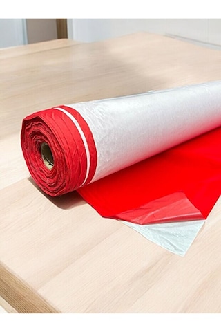 Alkantara Arkası Yapışkanlı Kumaş 100x150 Cm Lüks Süet Kaplama, Su İtici, Dayanıklı Alkantara Kırmızı