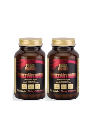 Force Nutrition Multivitamin Women 120 Tablet 2 Kutu