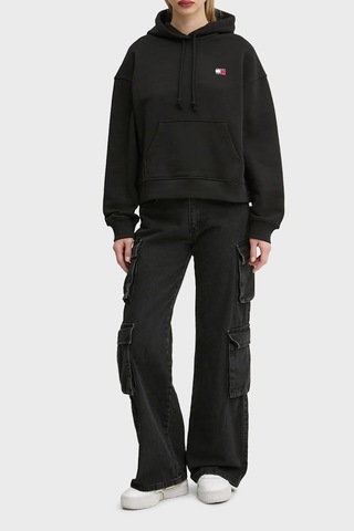 Tommy Jeans Bayan Sweat Dw0dw19414 Bds Siyah Siyah