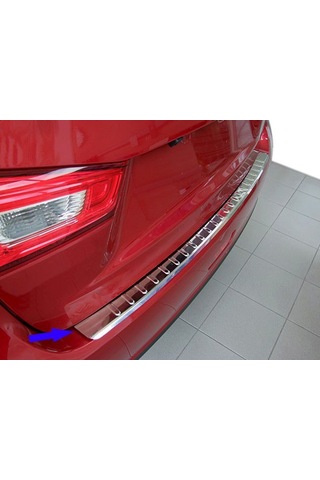 S-Dizayn  Nissan Qashqai Krom Arka Tampon Eşiği 2014-2017 N11.5746
