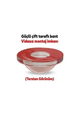 Çok Amaçlı Yapışkanlı Şeffaf Duvar Kapı / Pencere / Duvar Tamponu Stoperi, Stopperi