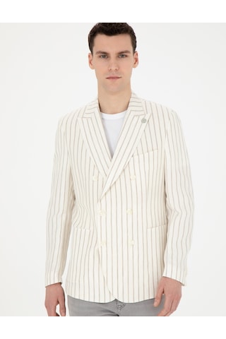 Pierre Cardin Erkek Ekru Ceket 50284938-vr019 Ekru