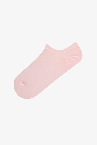 Penti Parlak Blush Çizgili Simli 3 Çift Sneaker Çorap Çok Renkli