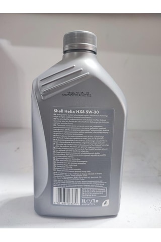 Shell Helix Hx8 Synthetıc Motor Yağı 5W-30 1 L