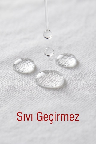 Cennet Yatak Cottonsafe Çift Kişilik Sıvı Geçirmez Alez Full Kenar Lastikli Terletmez Pamuk Yüzey Beyaz