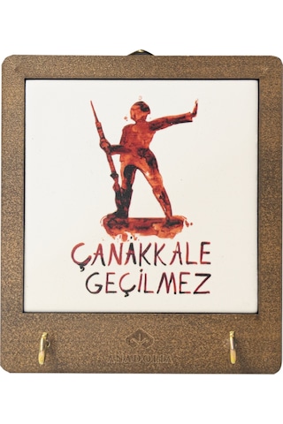 Anadoliamağazacılık Çanakkale Geçilmez Seramik Dekoratif Askılık Diğer