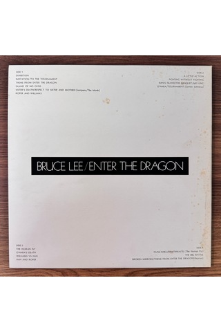 Lalo Schifrin Enter The Dragon Original Soundtrack
