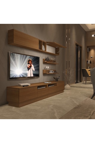 Decoraktiv Trendstyle 5220s Slm Tv Ünitesi Tv Sehpası Ceviz