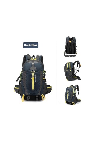 Yunboo 40l Su Gezgin Sırt Çantası - Su Geçirmez, Hafif Ve Dayanıklı, Seyahat & Kamp İçin Koyu Mavi