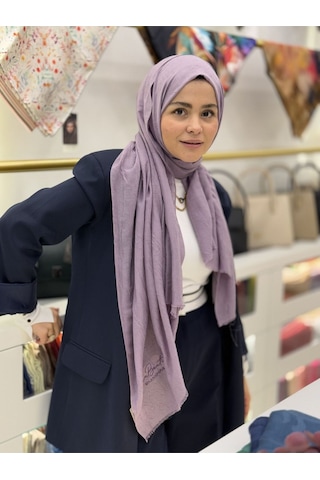 La Boutique Be Happy Şal Leylak Çok Renkli