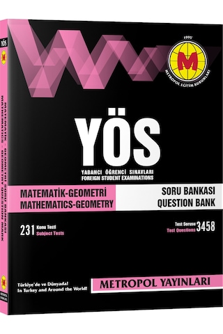 Yös Matematik Geometri Soru Bankası Yös Matematik Geometri Soru Bankası