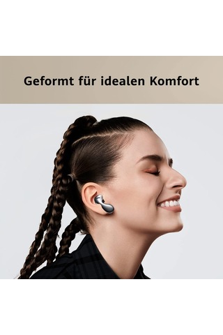 Huawei Freebuds 5 Kulaklık, Yüksek Çözünürlük Sertifikalı, Geliştirilmiş Konfor İçin Açık Tasarım, 30 Saat Pil Ömrü, Ipx4 Su Geçirmez, Gümüş Buz Diğer
