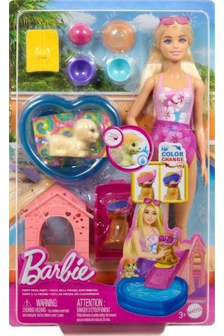 Barbie Köpekçikle Havuz Partisi