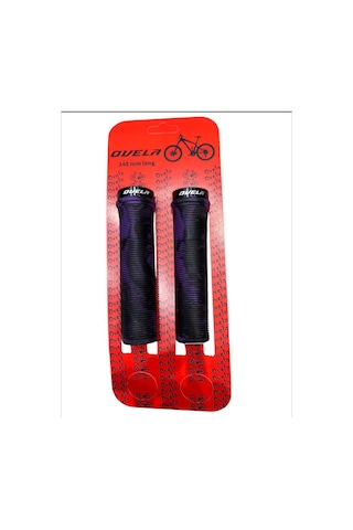 Ovela Bisiklet Elcik Uzun 130mm Mor-siyah