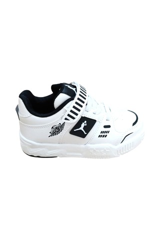 Cool King Patik Çocuk Sneaker Ayakkabı Beyaz Kırmızı