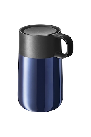 Wmf Impulse Travel Mug Termos Bardak, 300 Ml, Paslanmaz Çelik, Otomatik Kapaklı, 360 İçim Özellikli Sku: Smg8690010585110 Açık