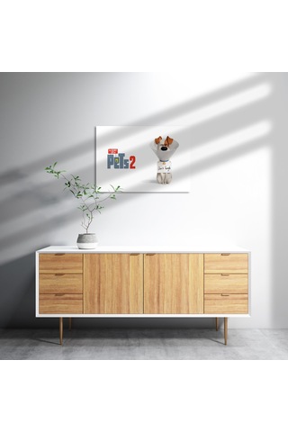 Cakasepetim Evcil Hayvanların Gizli Yaşamı 2 Max Ahşap Mdf Tablo