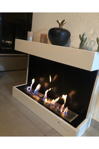 Blueflame Wallfıre 90 Bacasız Şömine