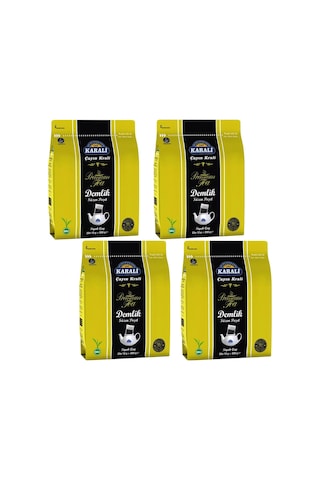 Karali Premium Demlik Poşet Siyah Çay 4 x 300 G
