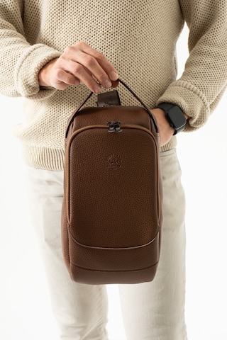 Westpolo Unisex Vegan Deri Çapraz Göğüs Ve Omuz Çantası Body Bag - Taba