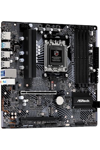 Asrock B650m Pg Lıghtnıng 7200mhz Oc Ddr5 Soket Am5 Hdmı Dp M.2 Matx Anakart B650m Pg Lıght