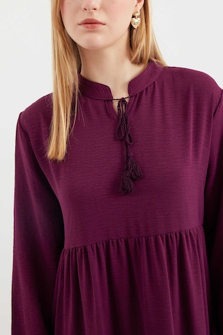 Gabria Ayrobin Elbise Mürdüm